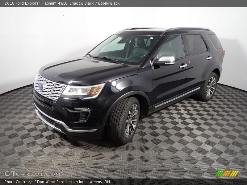 Shadow Black / Ebony Black 2018 Ford Explorer Platinum 4WD