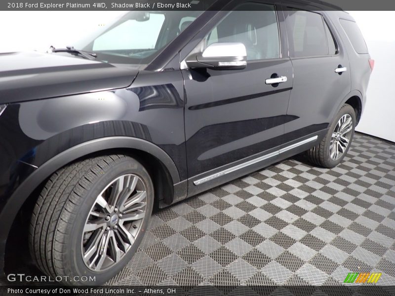 Shadow Black / Ebony Black 2018 Ford Explorer Platinum 4WD