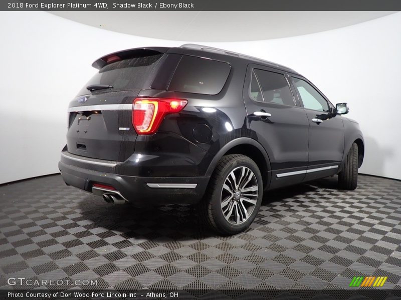 Shadow Black / Ebony Black 2018 Ford Explorer Platinum 4WD