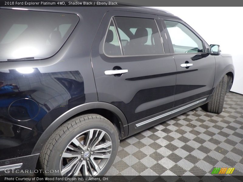Shadow Black / Ebony Black 2018 Ford Explorer Platinum 4WD