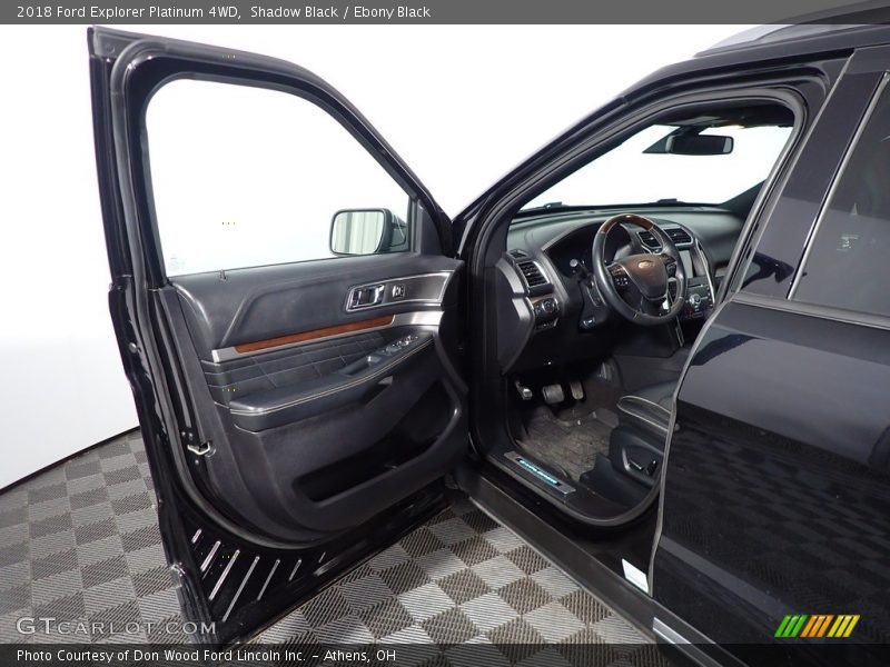 Shadow Black / Ebony Black 2018 Ford Explorer Platinum 4WD