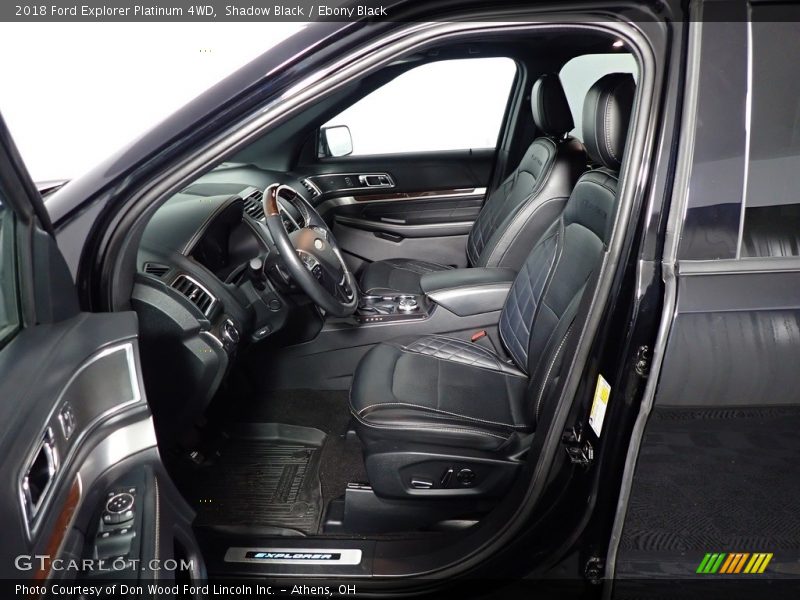 Shadow Black / Ebony Black 2018 Ford Explorer Platinum 4WD