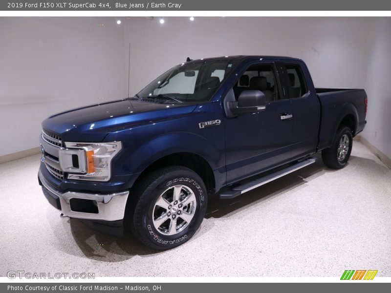Blue Jeans / Earth Gray 2019 Ford F150 XLT SuperCab 4x4