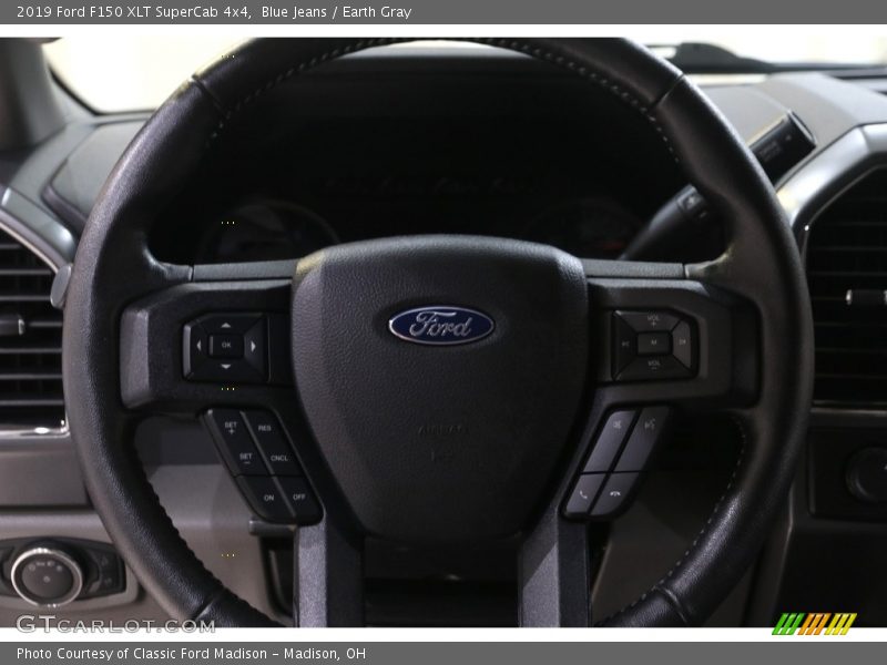 Blue Jeans / Earth Gray 2019 Ford F150 XLT SuperCab 4x4