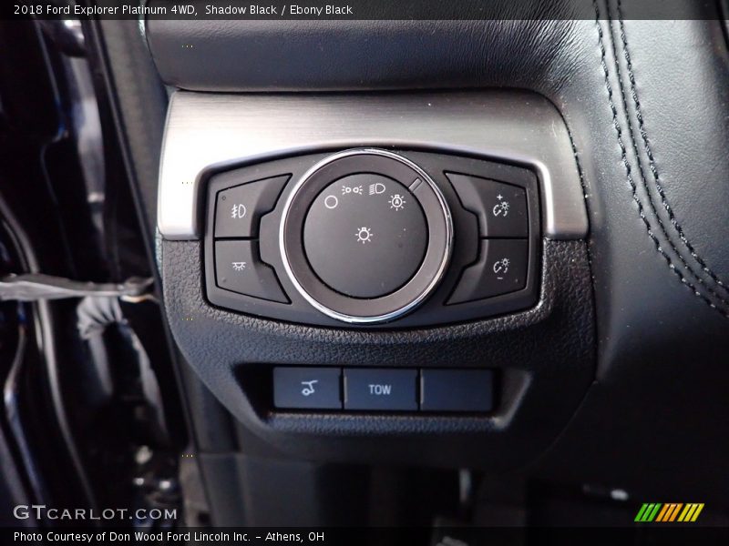 Shadow Black / Ebony Black 2018 Ford Explorer Platinum 4WD