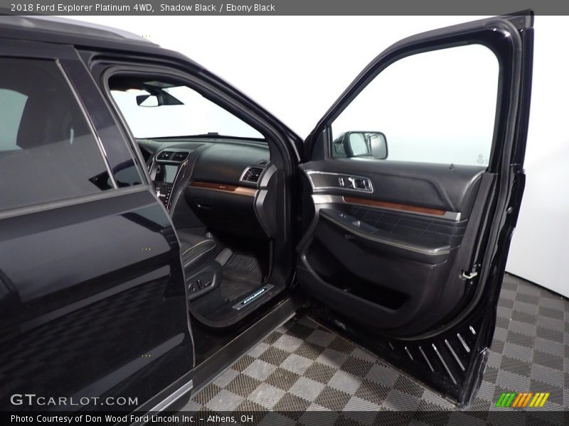 Shadow Black / Ebony Black 2018 Ford Explorer Platinum 4WD