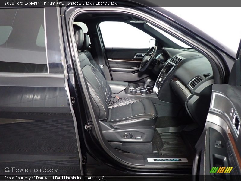 Shadow Black / Ebony Black 2018 Ford Explorer Platinum 4WD