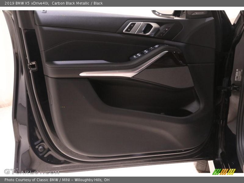 Carbon Black Metallic / Black 2019 BMW X5 xDrive40i
