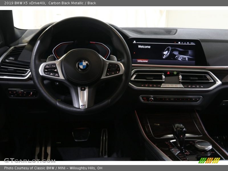Carbon Black Metallic / Black 2019 BMW X5 xDrive40i