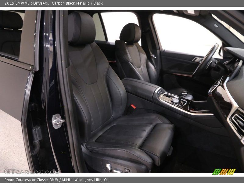 Carbon Black Metallic / Black 2019 BMW X5 xDrive40i