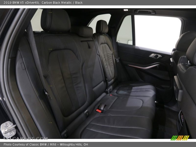 Carbon Black Metallic / Black 2019 BMW X5 xDrive40i