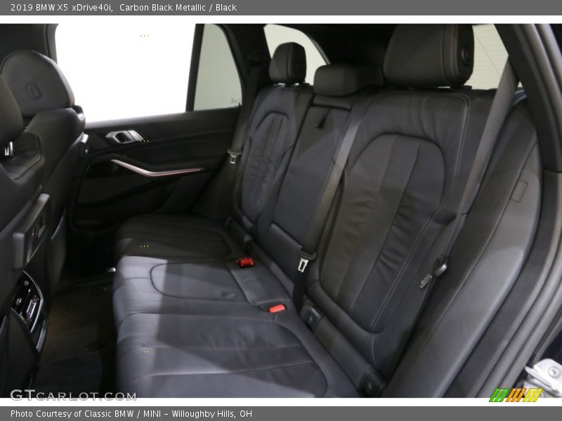 Carbon Black Metallic / Black 2019 BMW X5 xDrive40i