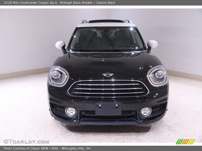 Midnight Black Metallic / Carbon Black 2018 Mini Countryman Cooper ALL4