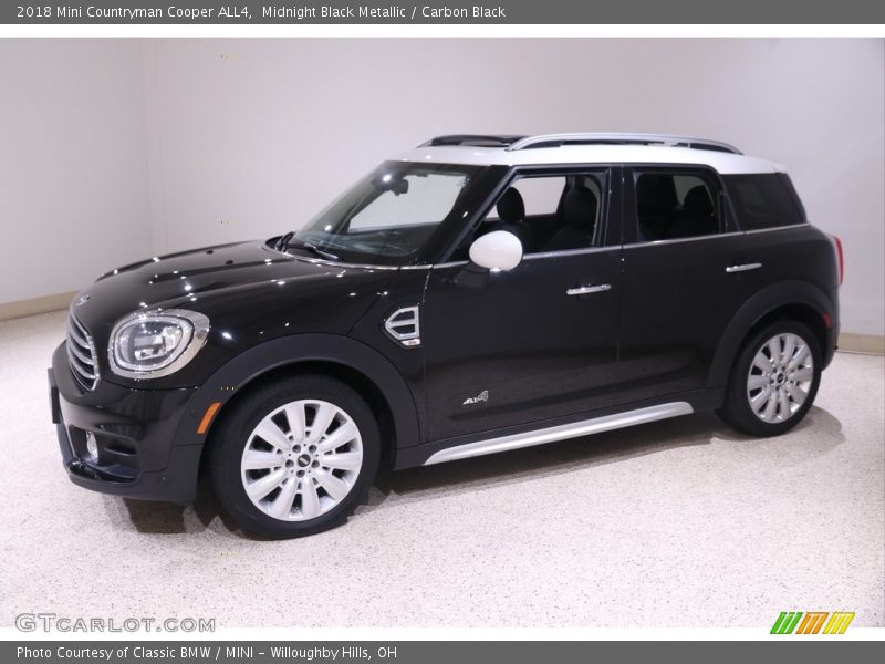 Midnight Black Metallic / Carbon Black 2018 Mini Countryman Cooper ALL4