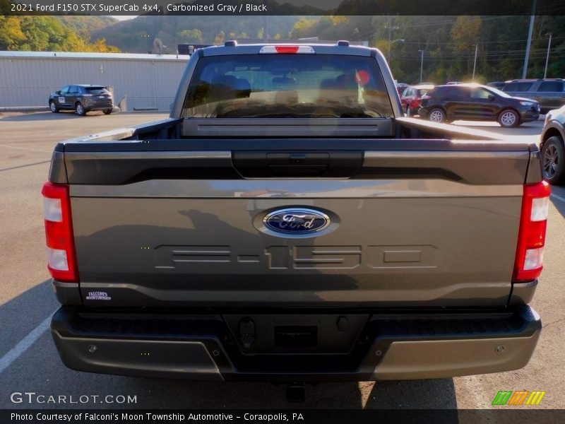 Carbonized Gray / Black 2021 Ford F150 STX SuperCab 4x4