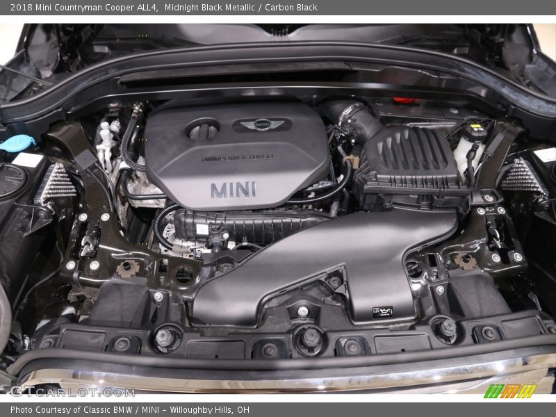 Midnight Black Metallic / Carbon Black 2018 Mini Countryman Cooper ALL4