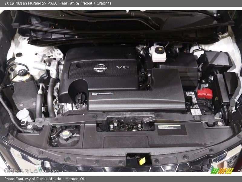  2019 Murano SV AWD Engine - 3.5 Liter DOHC 24-Valve CVTCS V6