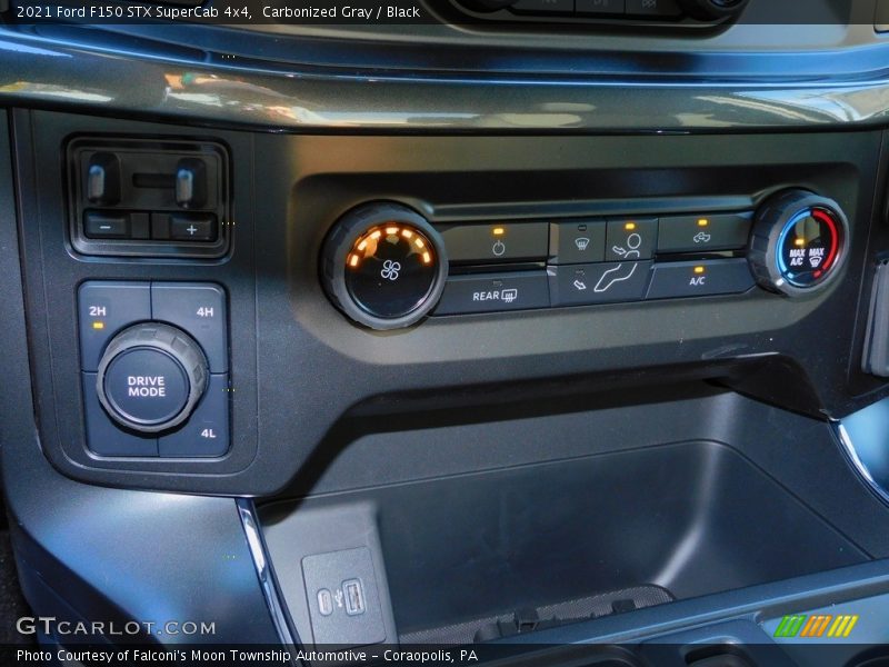 Carbonized Gray / Black 2021 Ford F150 STX SuperCab 4x4