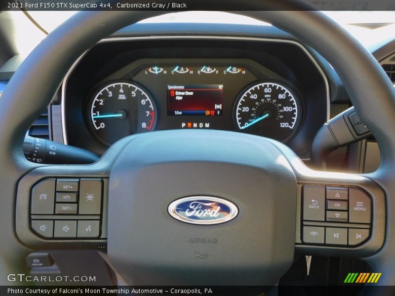 Carbonized Gray / Black 2021 Ford F150 STX SuperCab 4x4