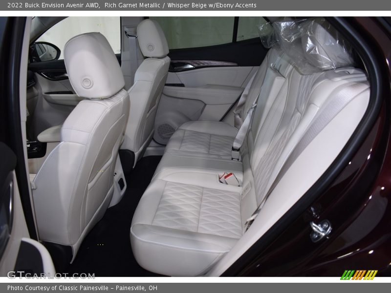 Rich Garnet Metallic / Whisper Beige w/Ebony Accents 2022 Buick Envision Avenir AWD