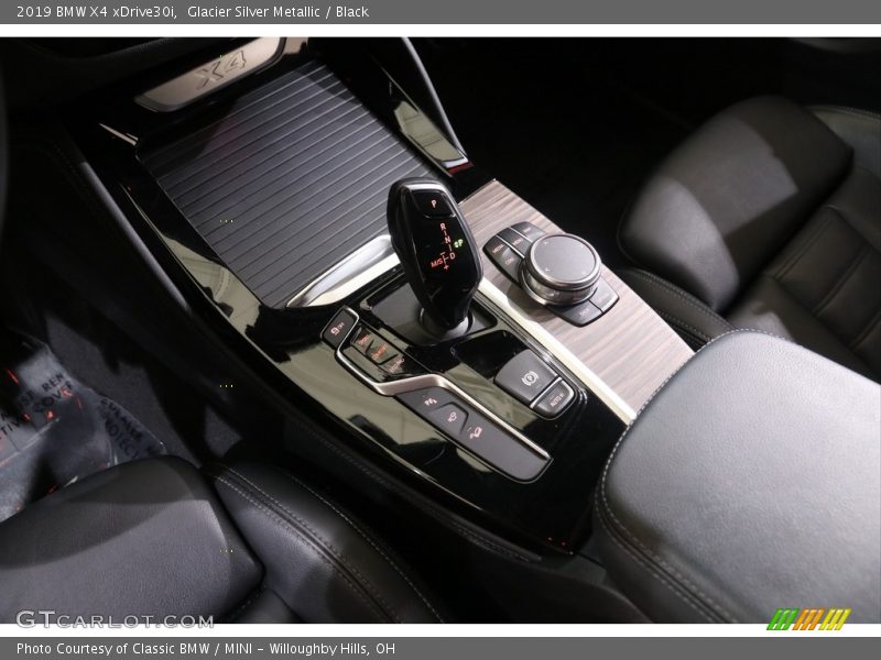 Glacier Silver Metallic / Black 2019 BMW X4 xDrive30i