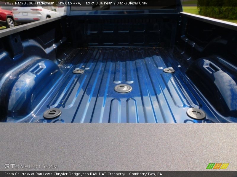 Patriot Blue Pearl / Black/Diesel Gray 2022 Ram 3500 Tradesman Crew Cab 4x4