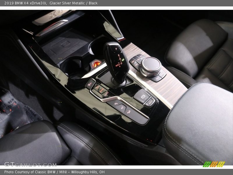 Glacier Silver Metallic / Black 2019 BMW X4 xDrive30i