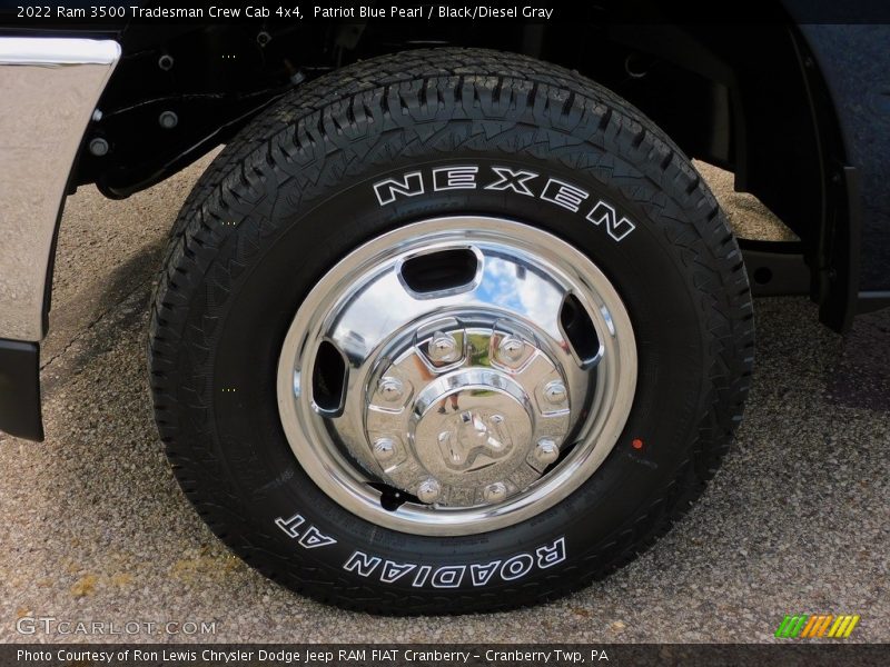 Patriot Blue Pearl / Black/Diesel Gray 2022 Ram 3500 Tradesman Crew Cab 4x4