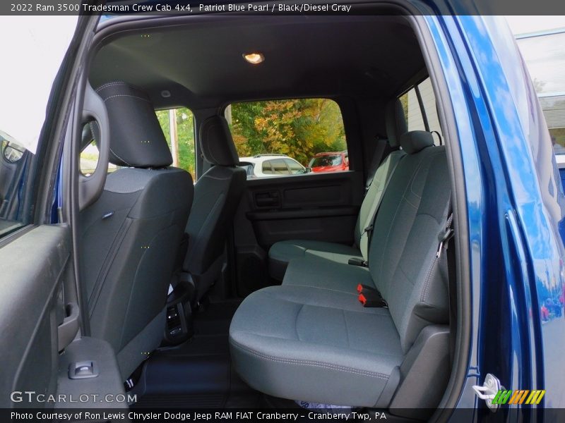 Patriot Blue Pearl / Black/Diesel Gray 2022 Ram 3500 Tradesman Crew Cab 4x4