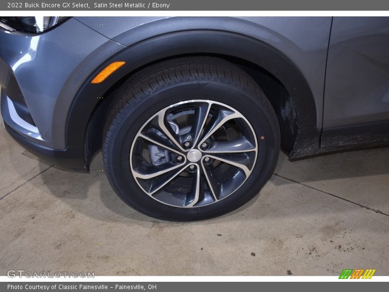 Satin Steel Metallic / Ebony 2022 Buick Encore GX Select
