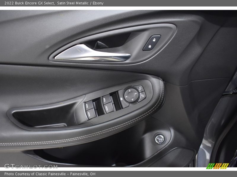 Satin Steel Metallic / Ebony 2022 Buick Encore GX Select