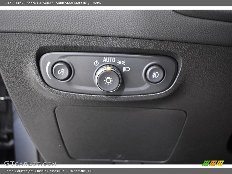 Satin Steel Metallic / Ebony 2022 Buick Encore GX Select