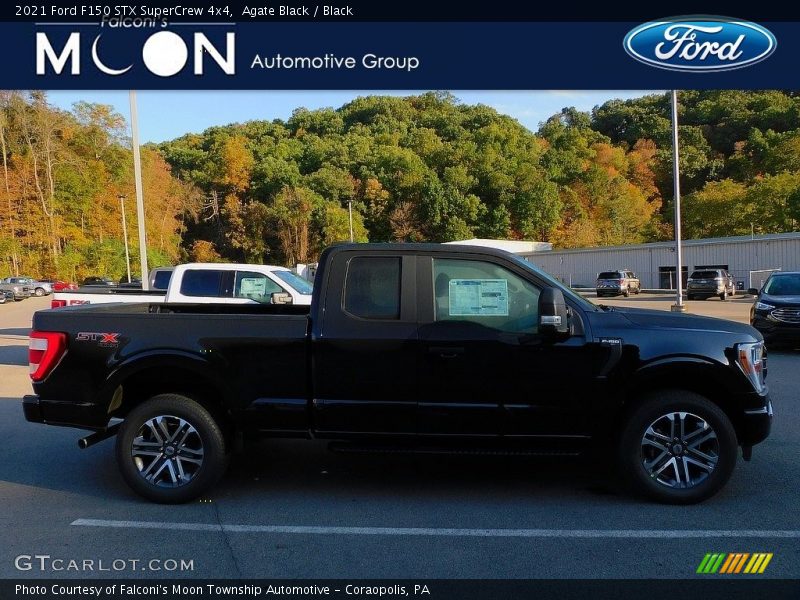 Agate Black / Black 2021 Ford F150 STX SuperCrew 4x4