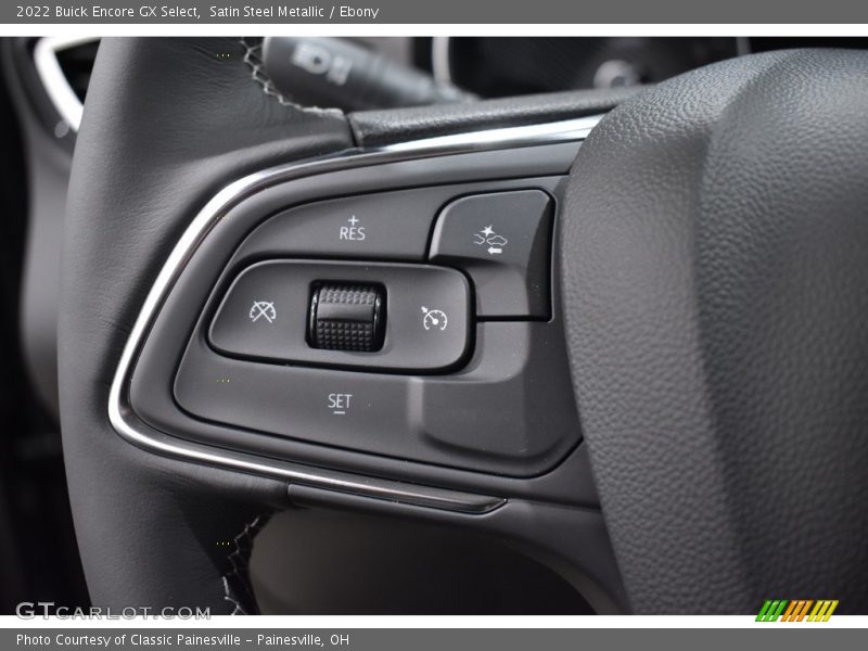 Satin Steel Metallic / Ebony 2022 Buick Encore GX Select