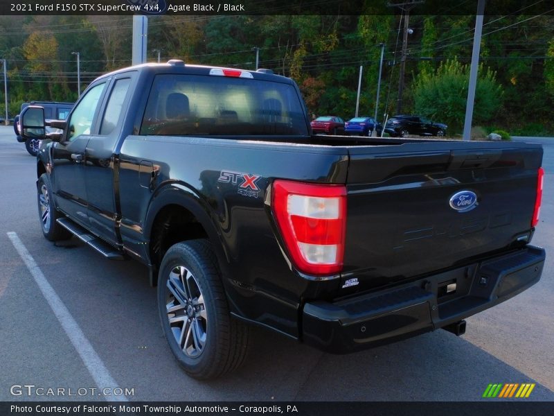 Agate Black / Black 2021 Ford F150 STX SuperCrew 4x4