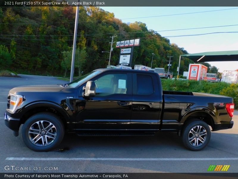 Agate Black / Black 2021 Ford F150 STX SuperCrew 4x4