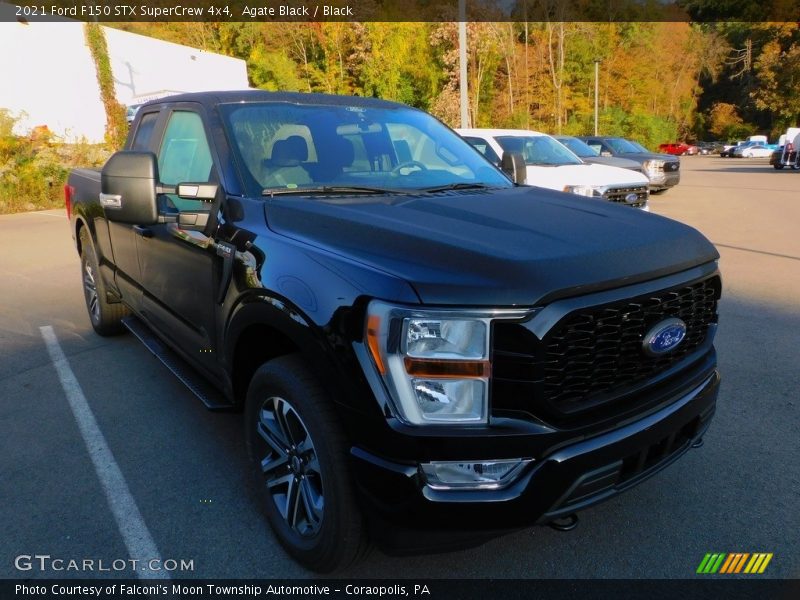 Agate Black / Black 2021 Ford F150 STX SuperCrew 4x4