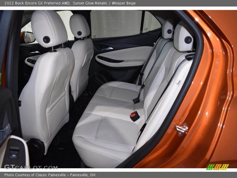 Rear Seat of 2022 Encore GX Preferred AWD