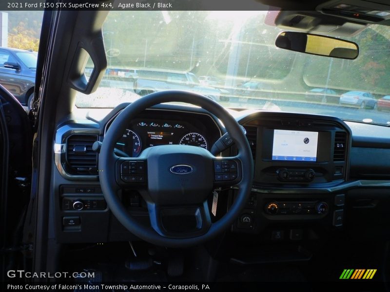 Agate Black / Black 2021 Ford F150 STX SuperCrew 4x4