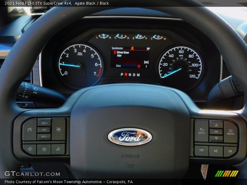 Agate Black / Black 2021 Ford F150 STX SuperCrew 4x4