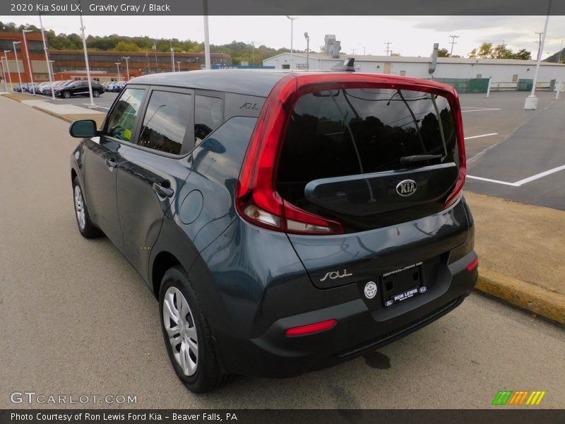 Gravity Gray / Black 2020 Kia Soul LX