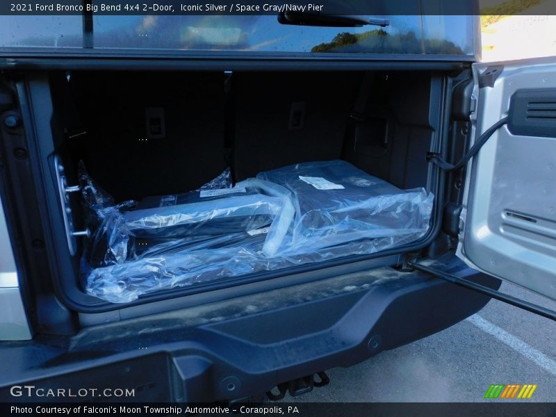 Iconic Silver / Space Gray/Navy Pier 2021 Ford Bronco Big Bend 4x4 2-Door