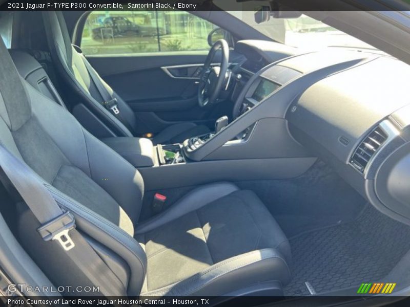 Santorini Black / Ebony 2021 Jaguar F-TYPE P300 Convertible
