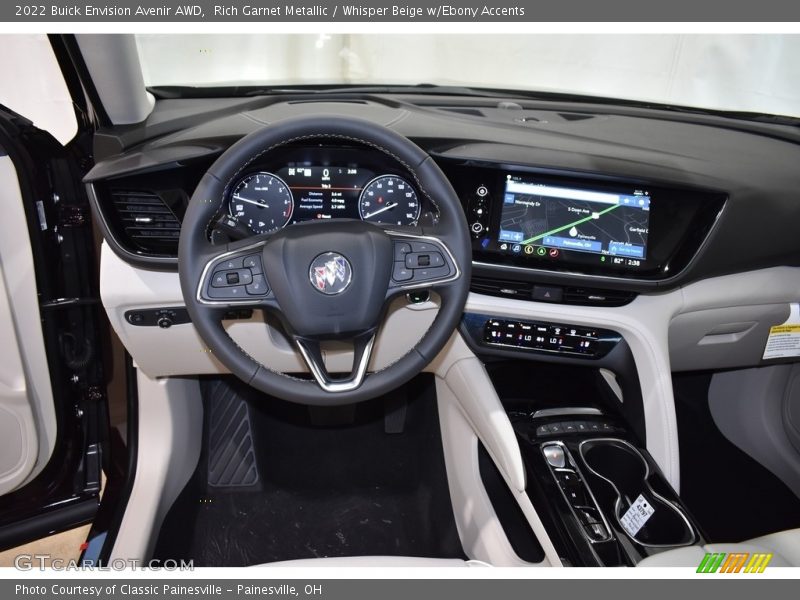 Dashboard of 2022 Envision Avenir AWD