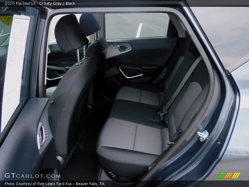 Gravity Gray / Black 2020 Kia Soul LX