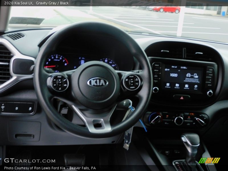 Gravity Gray / Black 2020 Kia Soul LX