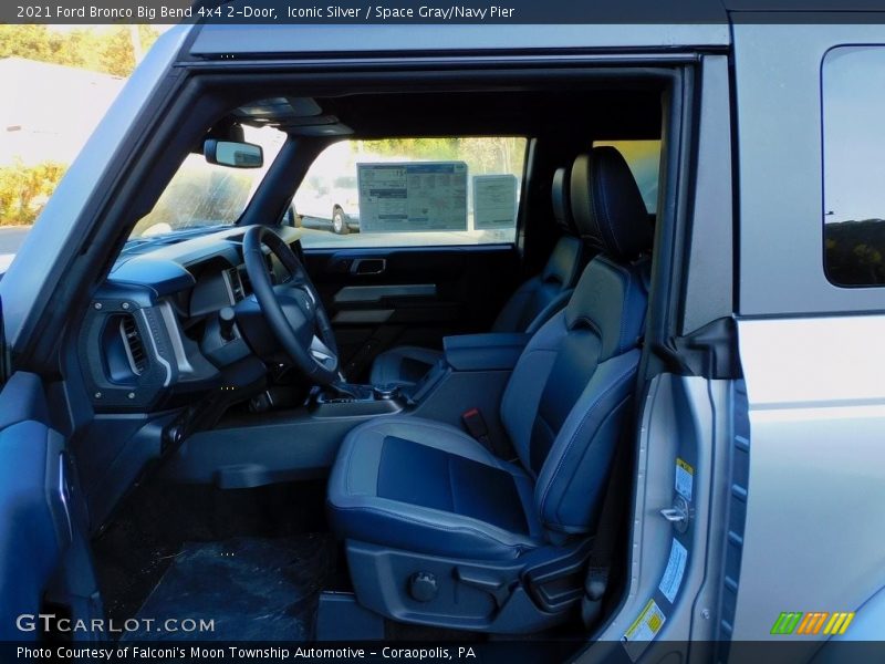 Front Seat of 2021 Bronco Big Bend 4x4 2-Door