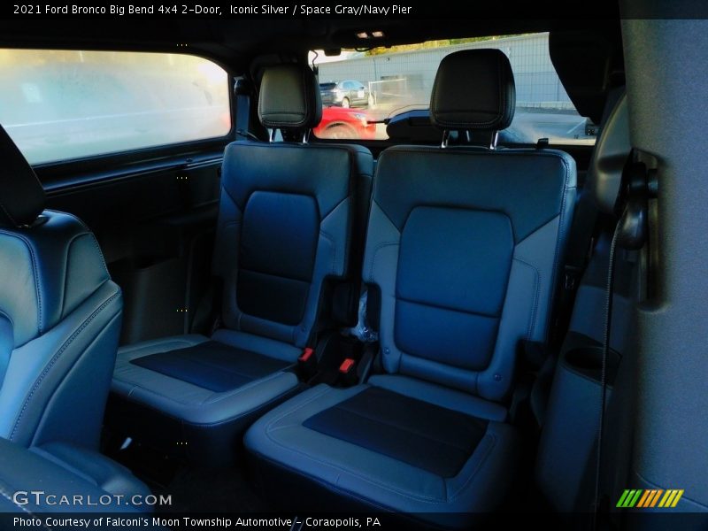 Rear Seat of 2021 Bronco Big Bend 4x4 2-Door