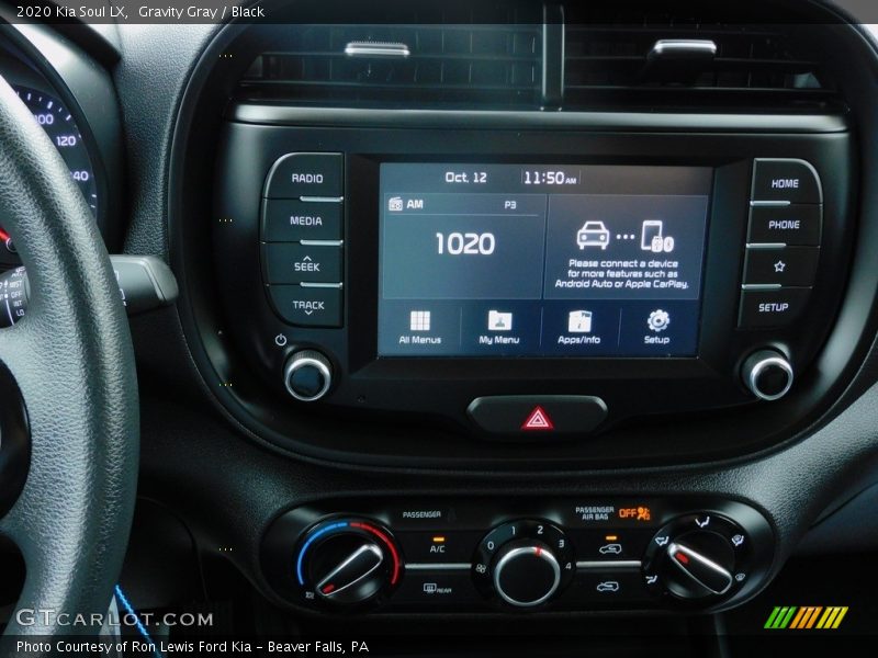 Gravity Gray / Black 2020 Kia Soul LX