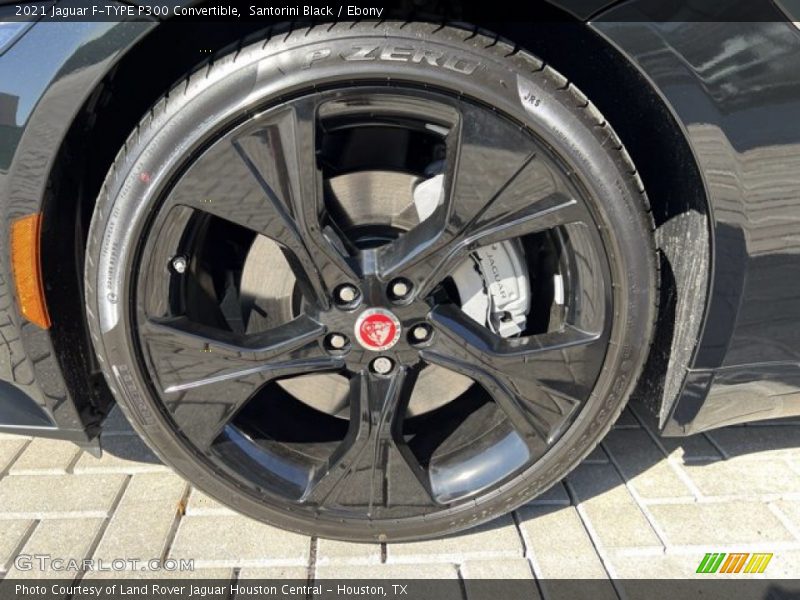 Santorini Black / Ebony 2021 Jaguar F-TYPE P300 Convertible